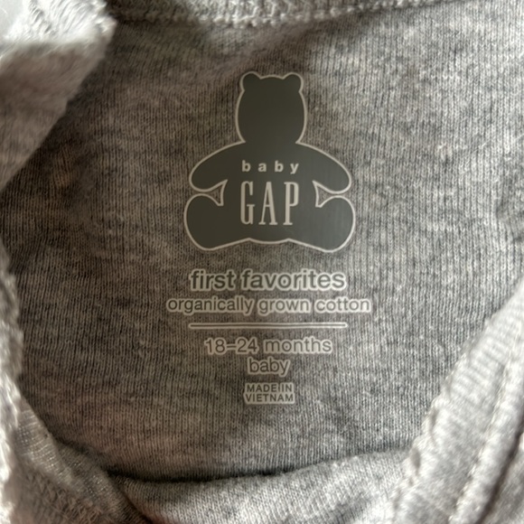 Baby gap grey polka dot set size 18-24 months - Picture 3 of 7